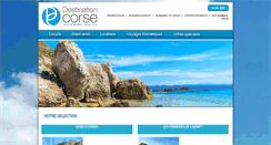 Desktop Screenshot of destination-corse.com
